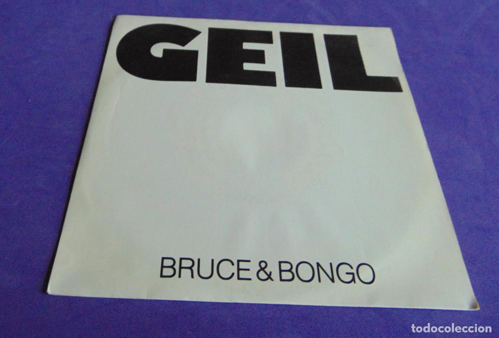 Discos de vinilo: Bruce & Bongo &ndash; Geil - SINGLE 1986 - Foto 1