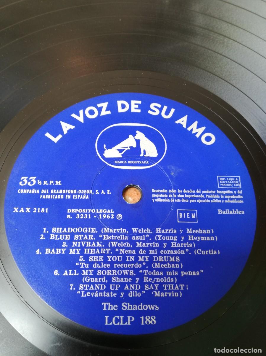 Discos de vinilo: THE SHADOWS-ORIGINAL ESPA&Ntilde;OL 1982 - Foto 3