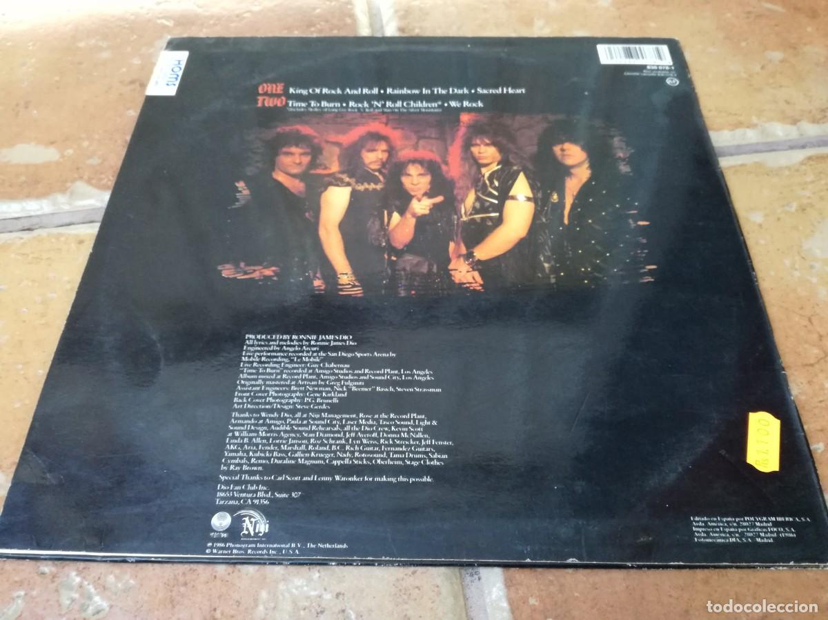 Discos de vinilo: DIO-INTERMISSION-ORIGINAL ESPA&Ntilde;OL 1986 - Foto 2