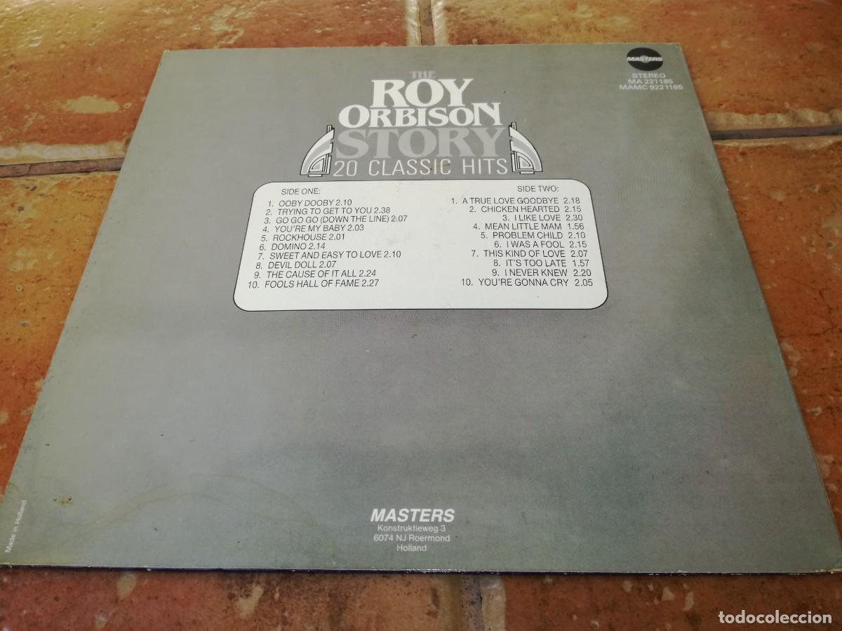 Discos de vinilo: THE ROY ORBISON STORY-20 CLASSIC HITS - Foto 2