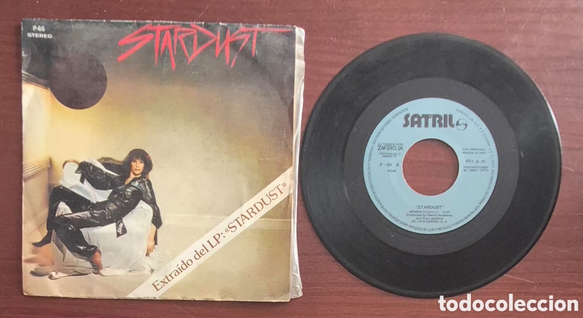 Discos de vinilo: SINGLE - STARDUST - ARIANA - 1978 ESPA&Ntilde;A - Foto 3