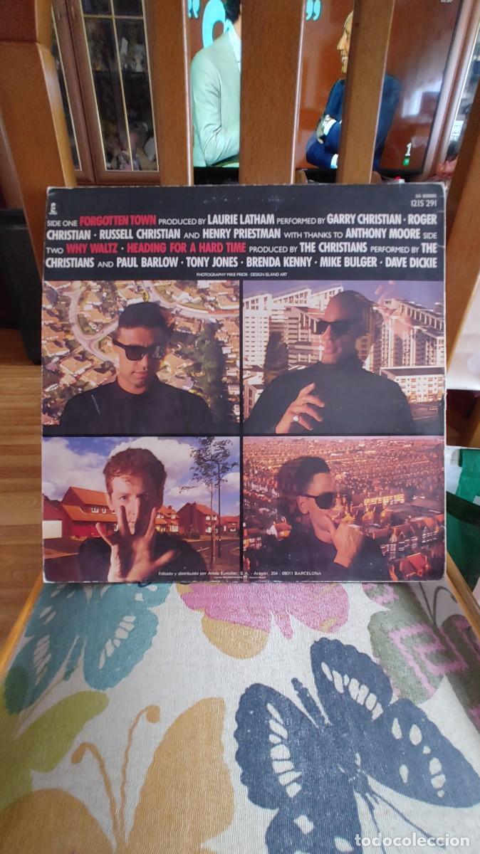 Discos de vinilo: THE CHRISTIANS-MAXI FORGOTTEN TOWN - Foto 2