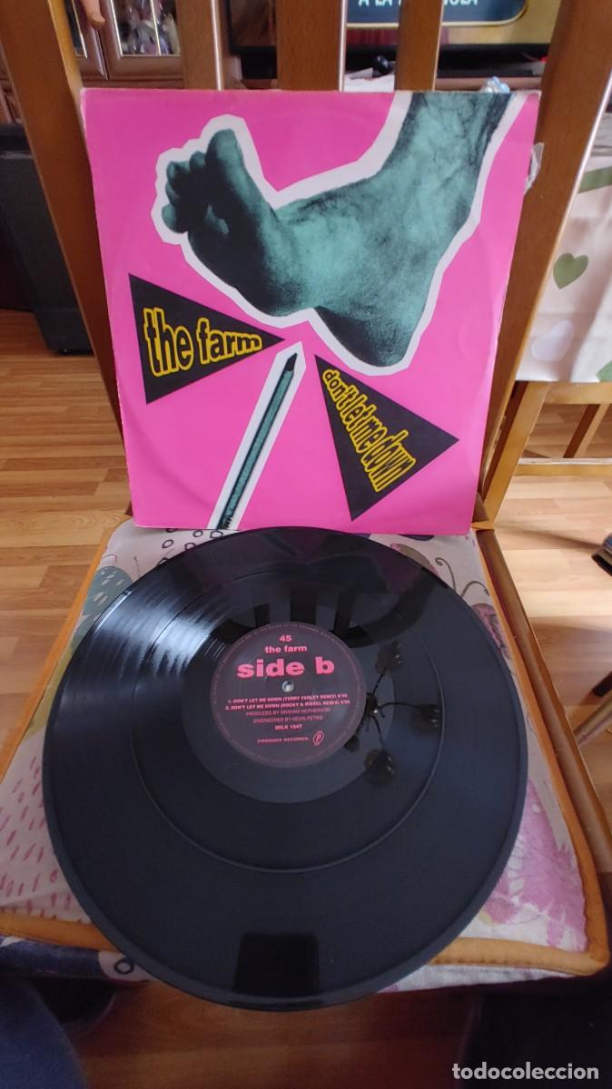 Discos de vinilo: THE FARM-MAXI DON&acute;T LET ME DOWN - Foto 1