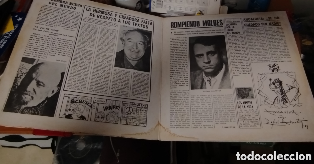 Discos de vinilo: Aguaviva - Cada vez m&aacute;s cerca - Foto 2