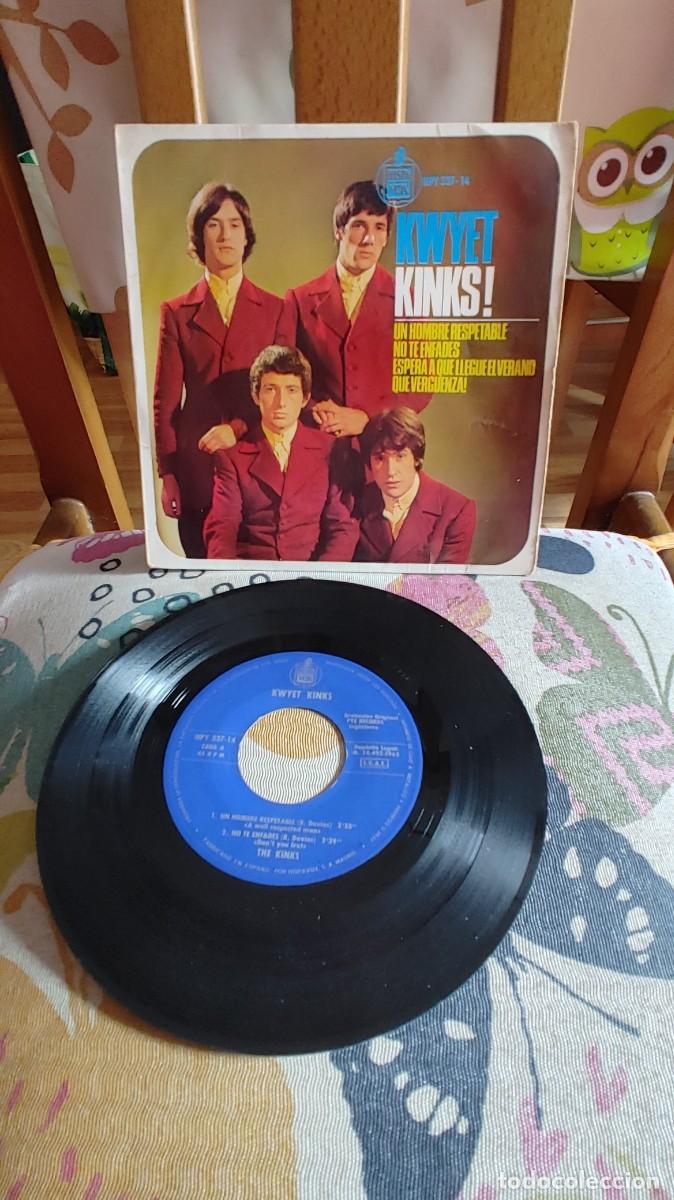 Discos de vinilo: THE KINKS-EP UN HOMBRE RESPETABLE +3 - Foto 1