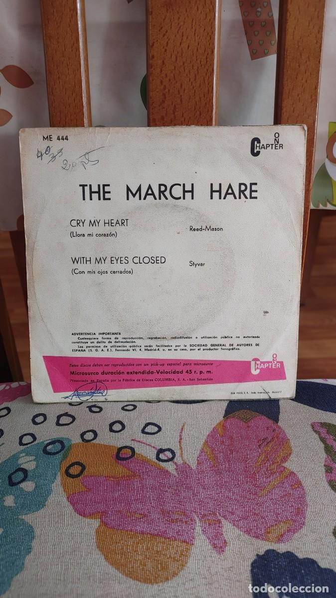 Discos de vinilo: THE MARCH HARE-SINGLE CRY MY HEART - Foto 2