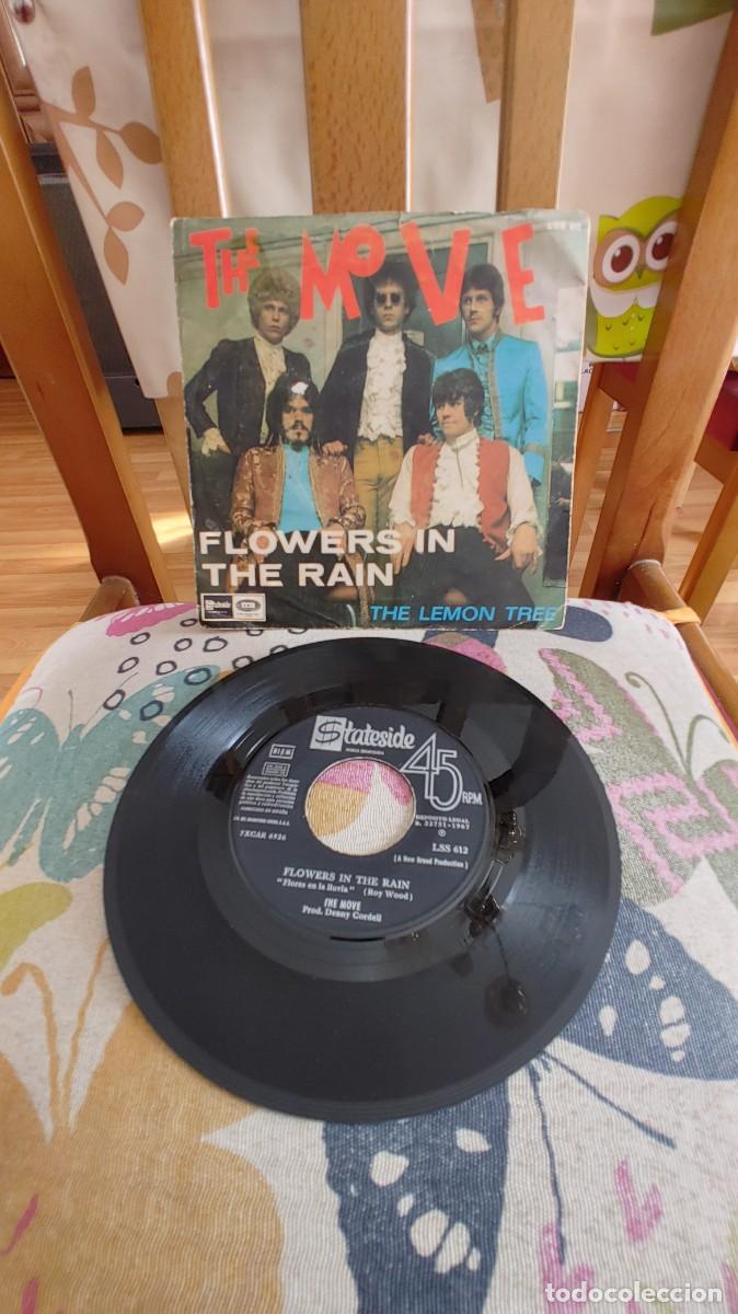 Discos de vinilo: THE MOVE-SINGLE FLOWERS IN THE RAIN - Foto 1