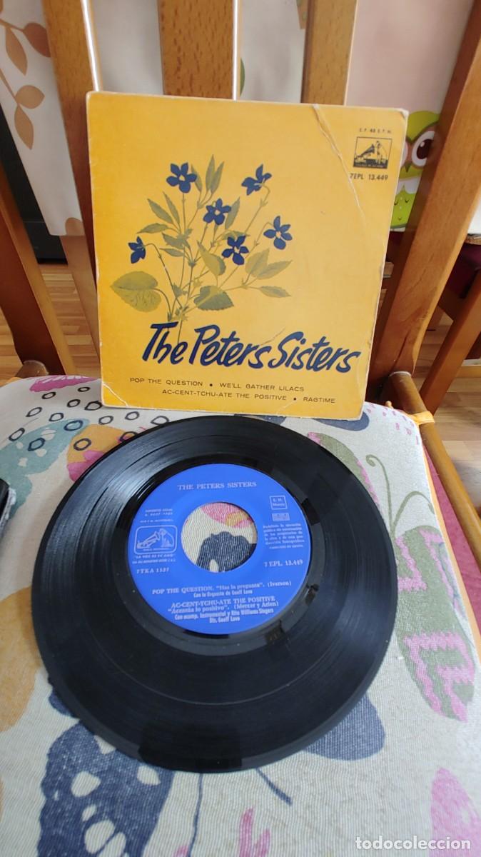 Discos de vinilo: THE PETER SISTERS-EP POP THE QUESTION +3 - Foto 1
