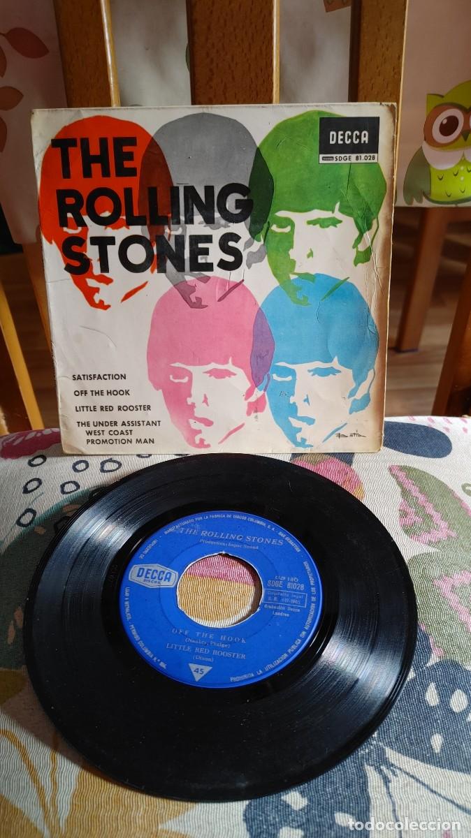 Discos de vinilo: THE ROLLING STONES-EP SATISFACTION +3 - Foto 1