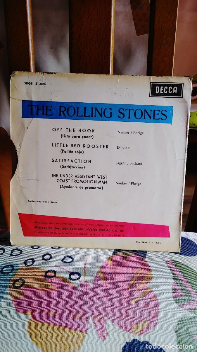 Discos de vinilo: THE ROLLING STONES-EP SATISFACTION +3 - Foto 4