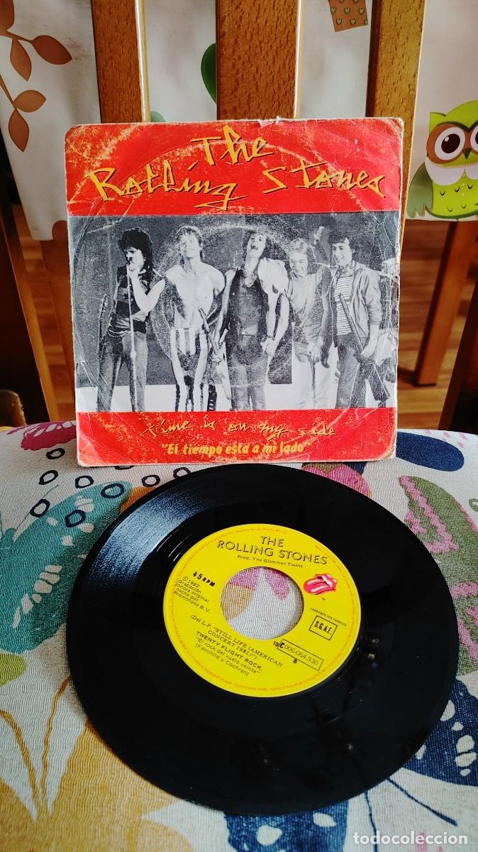 Discos de vinilo: THE ROLLING STONES-SINGLE TIME IS ON MY SIDE-PORT.REGULAR - Foto 1