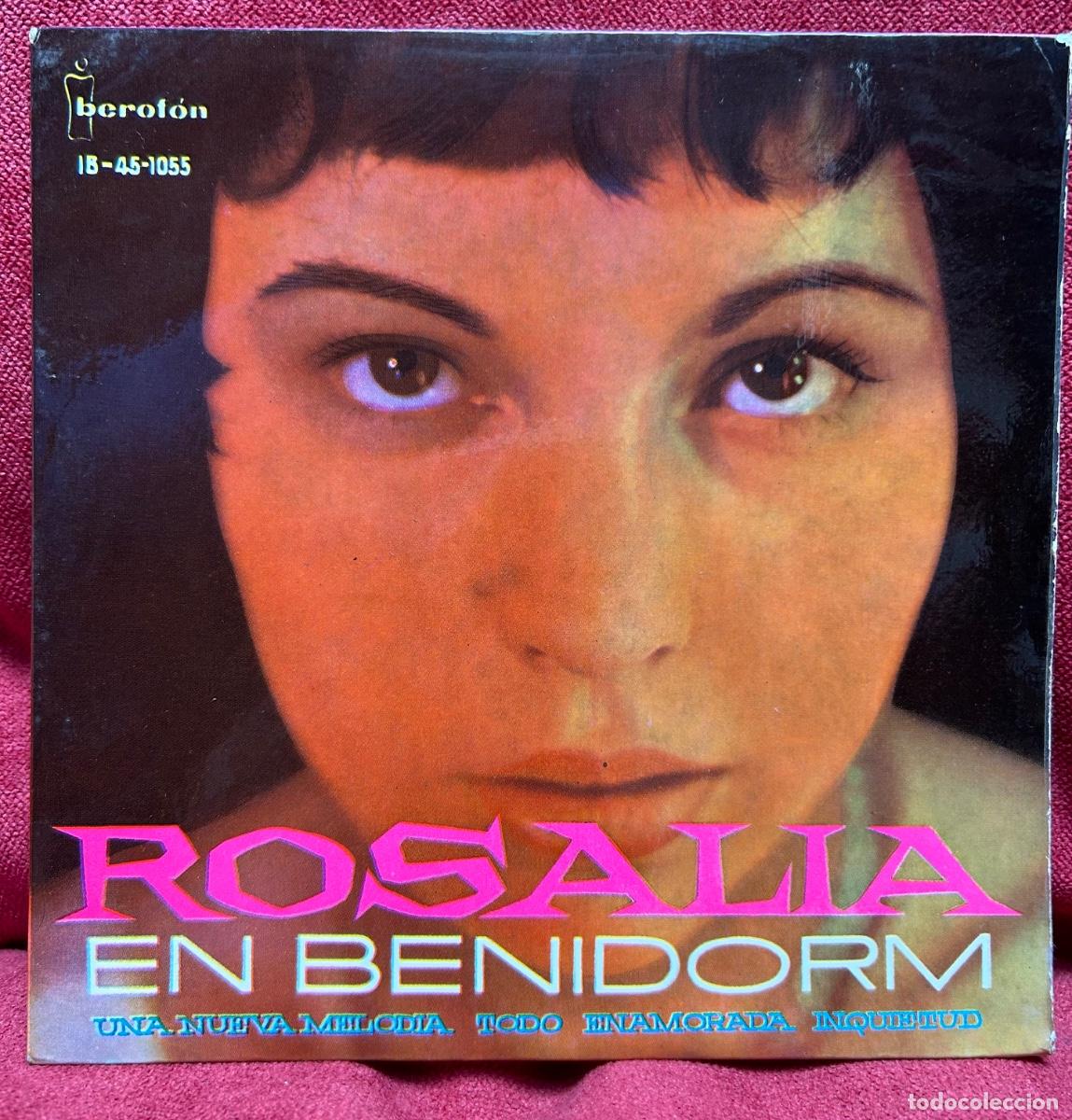 Discos de vinilo: Rosalia en benidorm EP iberofon 1961 - Foto 1