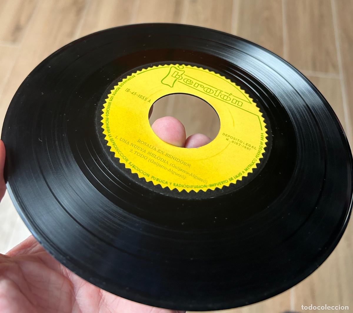 Discos de vinilo: Rosalia en benidorm EP iberofon 1961 - Foto 4