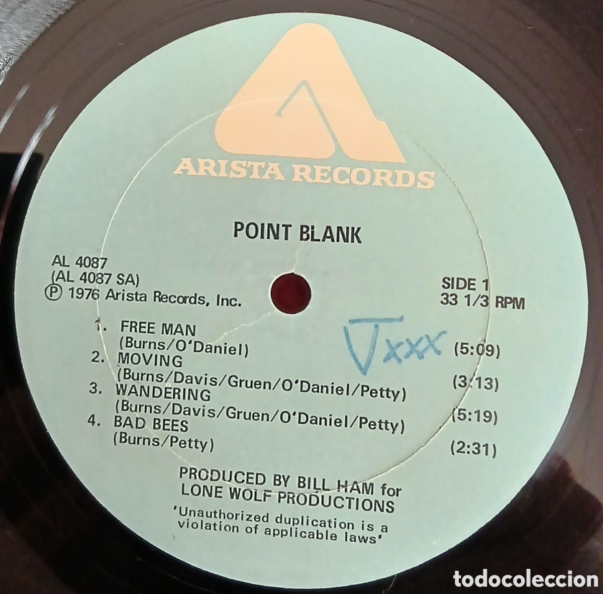 Discos de vinilo: Point Blank/// USA 1976 (vg+)(Blues) - Foto 2