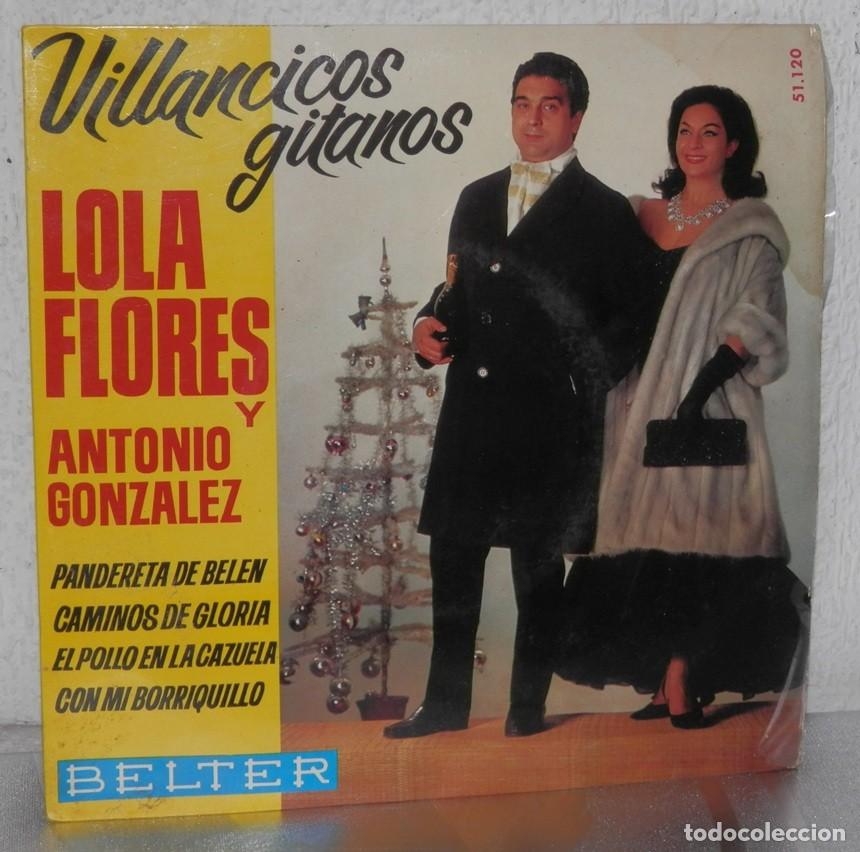 Discos de vinilo: DISCO SINGLE DEVINILO DE LOLA FLORES - Foto 1