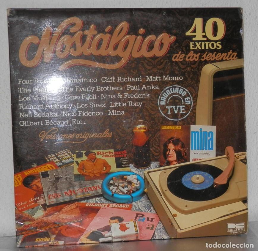 Discos de vinilo: DISCO LP DE VINILO COMPILACION NOSTALGICO DE LOS SESENTA - Foto 1