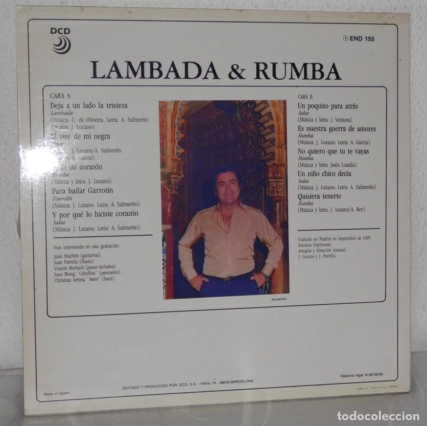 Discos de vinilo: DISCO LP DE VINILO DE SALMERON - Foto 2