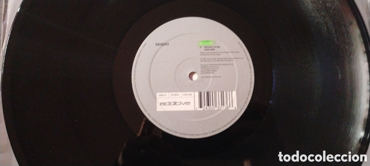 Discos de vinilo: DESERT-MOODS-MAXI-ADDITIVE/UK-IB - Foto 3
