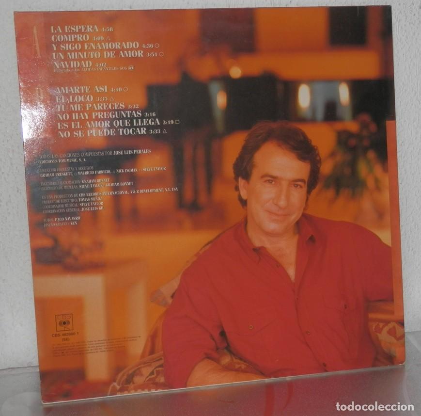 Discos de vinilo: DISCO LP DE VINILO DE JOSE LUIS PERALES - Foto 2