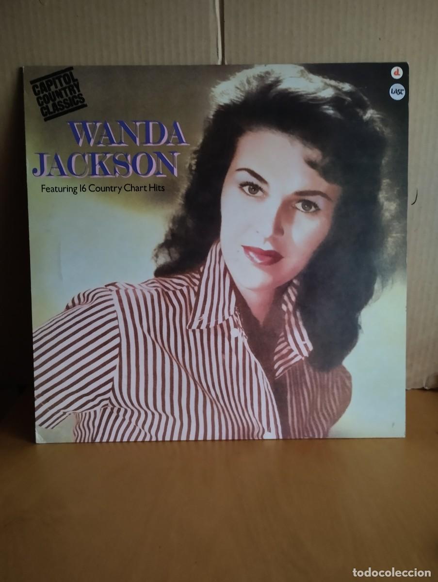 Discos de vinilo: WANDA JACKSON ----- FEATURING 16 COUNTRY CHART HITS - Foto 1