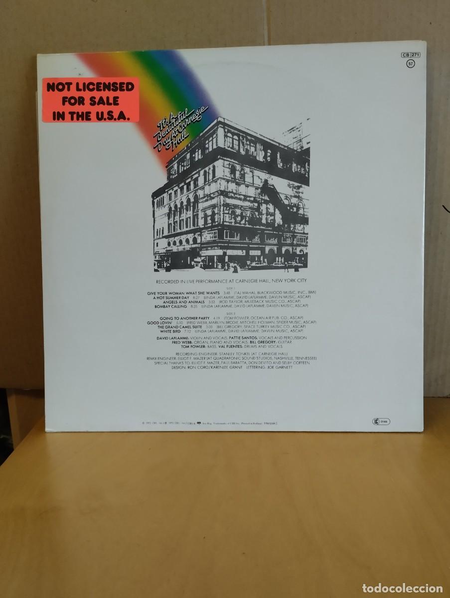 Discos de vinilo: IT&acute;S A BEAUTIFUL DAY ---- AT THE CARNEGIE HALL - Foto 2