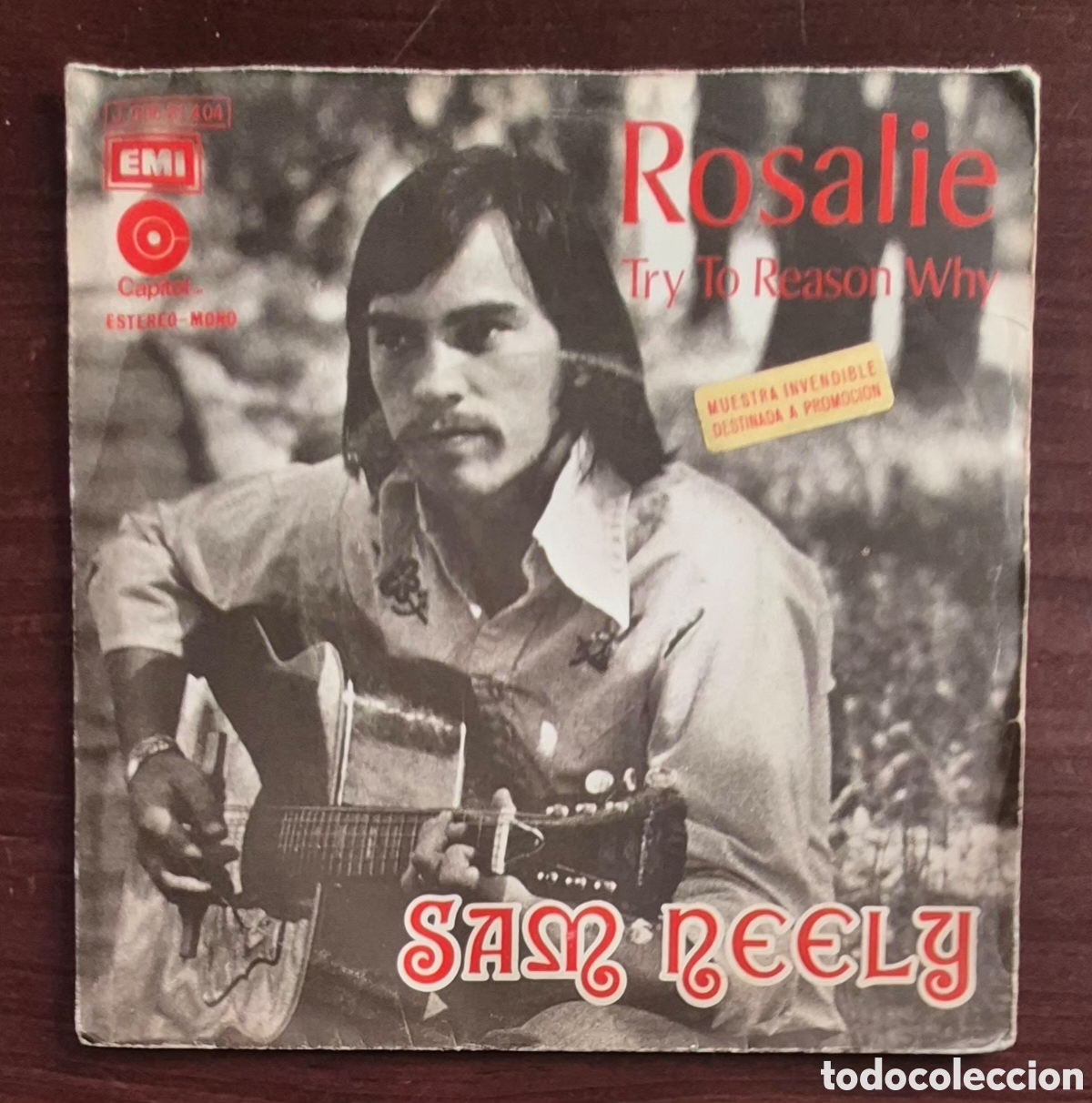 Discos de vinilo: SINGLE - SAM NEELY - ROSALIE - 1973 ESPA&Ntilde;A, PROMO - Foto 1