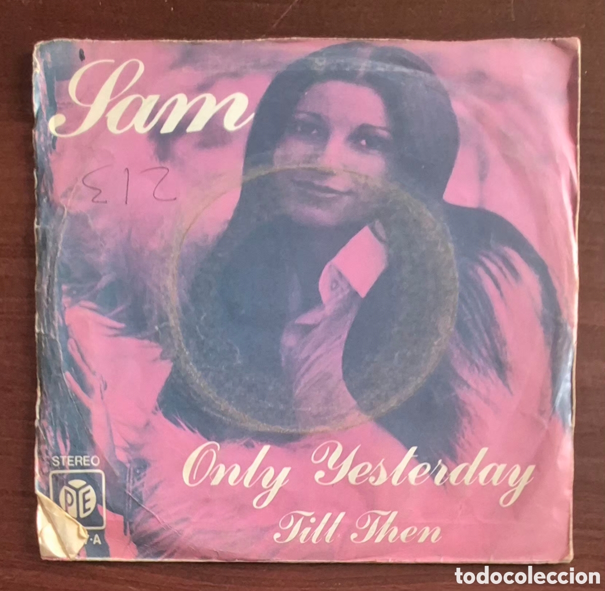Discos de vinilo: SINGLE - SAM -ONLY YESTERDAY - 1973 ESPA&Ntilde;A - Foto 2
