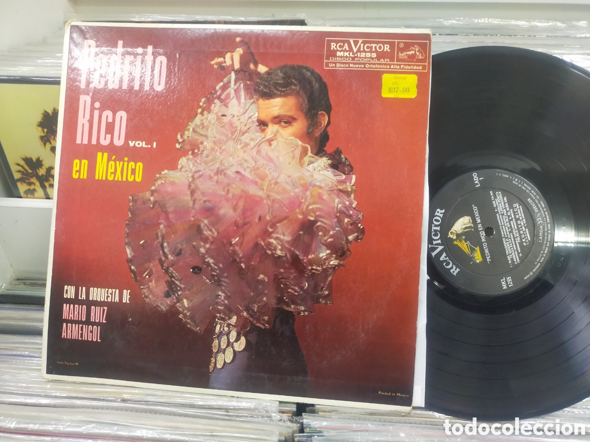 Discos de vinilo: Pedrito rico en M&eacute;xico lp - Foto 1