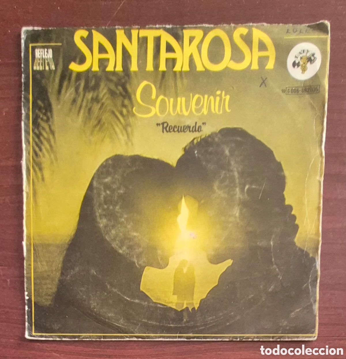 Discos de vinilo: SINGLE - SANTAROSA - SOUVENIR - 1978 ESPA&Ntilde;A - Foto 1