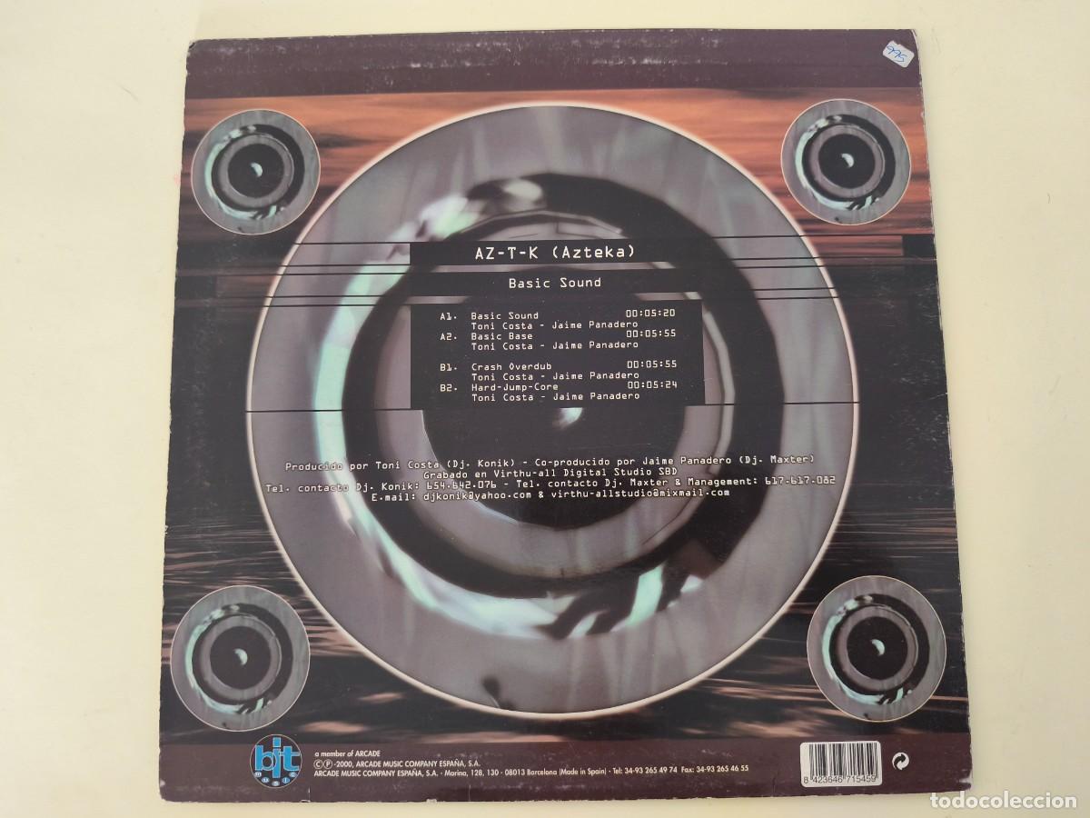 Discos de vinilo: AZ-T-K (Azteka) &ndash; Basic Sound - Foto 2