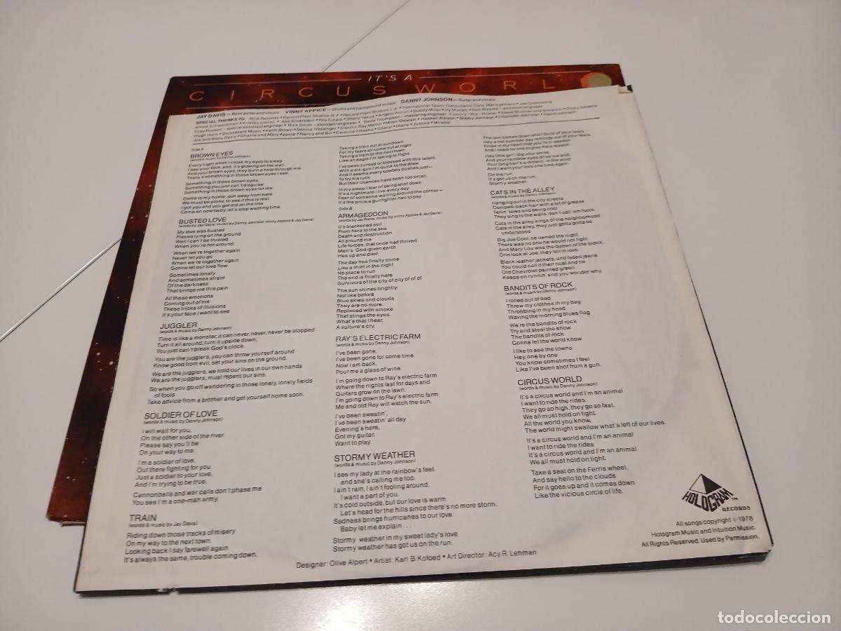 Discos de vinilo: Axis &ndash; Its A Circus World- (1978) LP disco vinilo - Foto 5