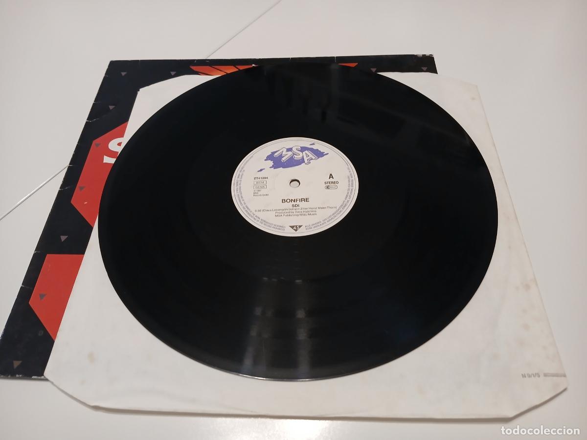 Discos de vinilo: Bonfire &lrm;&ndash; SDI- (1987) maxi-single - Foto 4