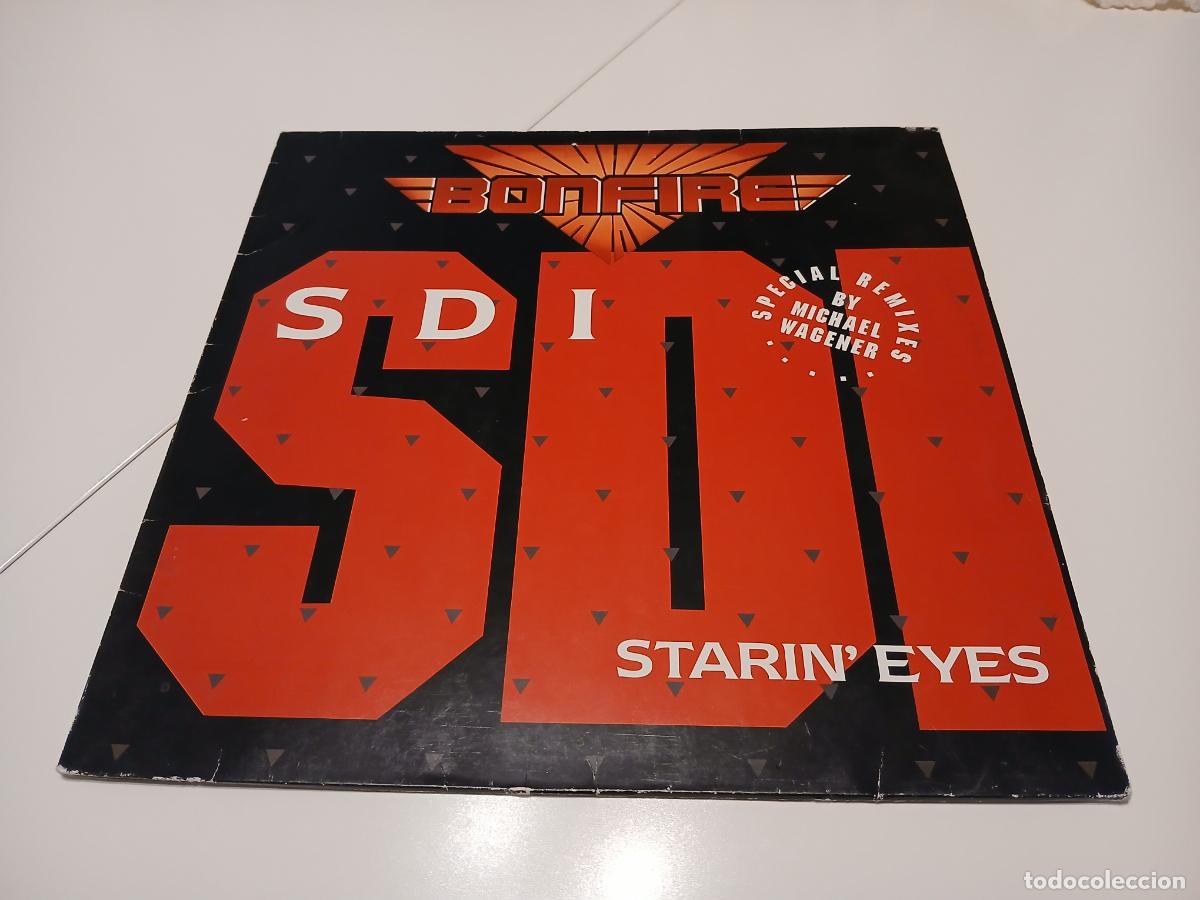 Discos de vinilo: Bonfire &lrm;&ndash; SDI- (1987) maxi-single - Foto 1