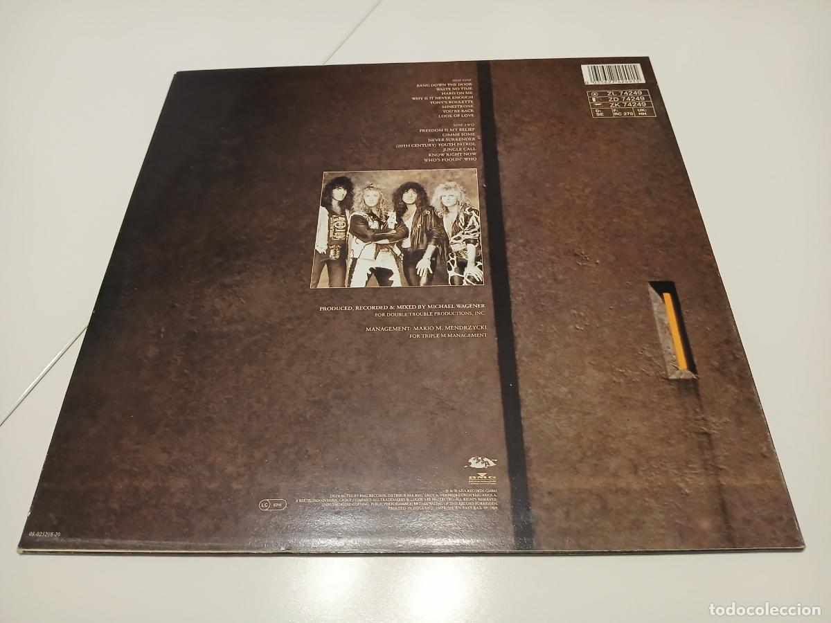 Discos de vinilo: Bonfire &ndash; Point Blank- (1989) LP disco vinilo - Foto 9