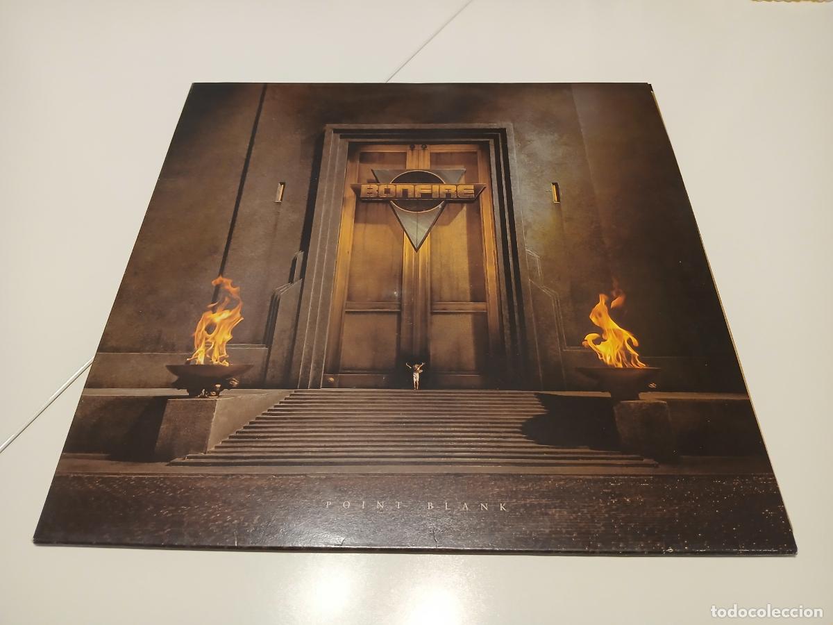 Discos de vinilo: Bonfire &ndash; Point Blank- (1989) LP disco vinilo - Foto 1