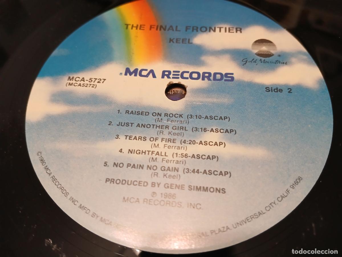 Discos de vinilo: Keel &ndash; The Final Frontier- (1986) LP disco vinilo - Foto 2