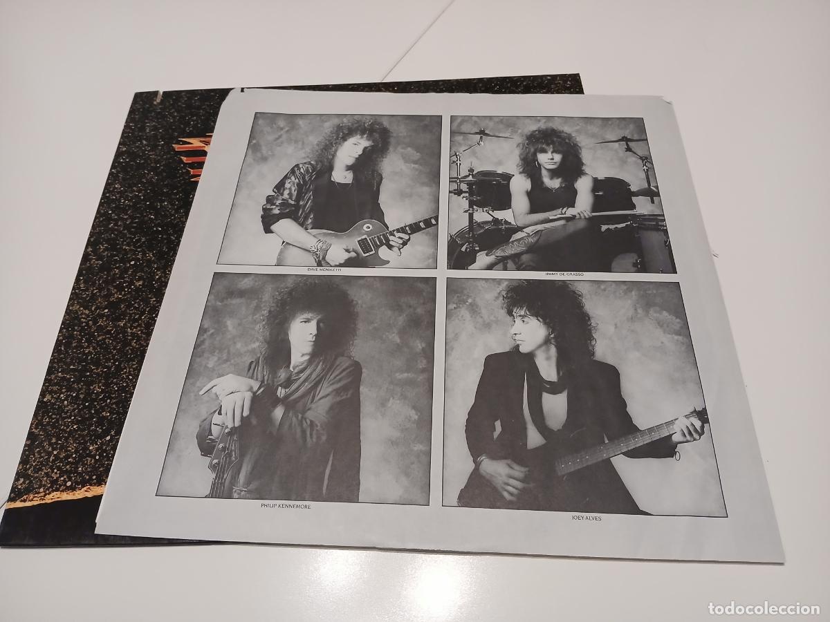 Discos de vinilo: Y & T &ndash; Contagious- (1987) LP disco vinilo - Foto 6