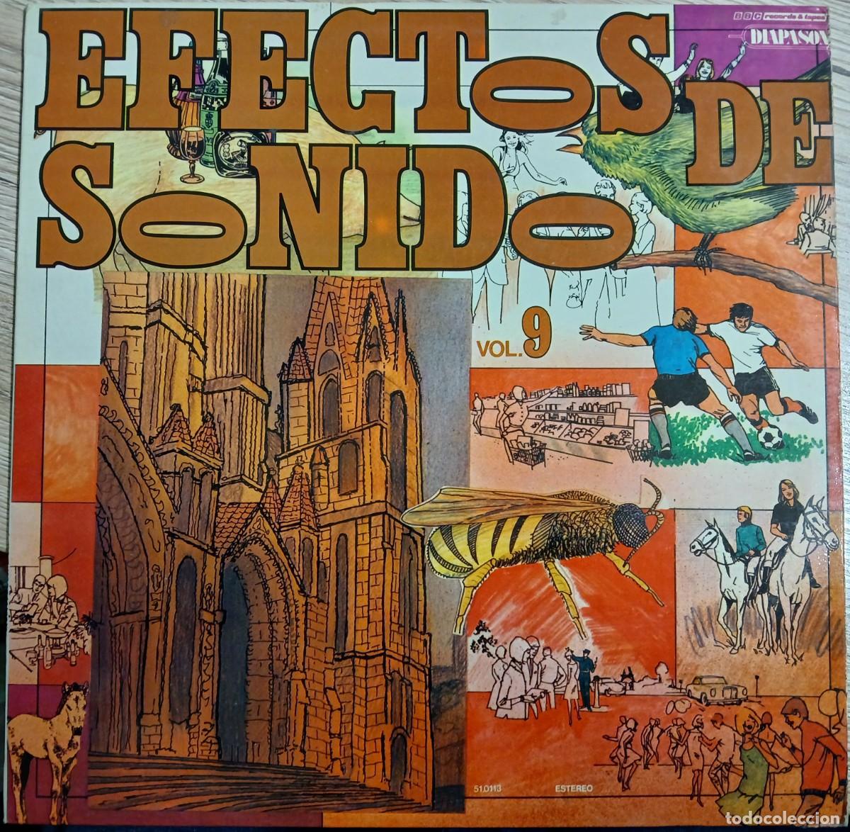Discos de vinilo: DISCO VINILO LP EFECTOS DE SONIDO (VOLUMEN 9) - Foto 1