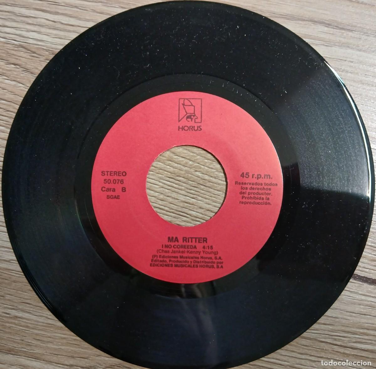 Discos de vinilo: DISCO VINILO SINGLE MA RITTER - Foto 3
