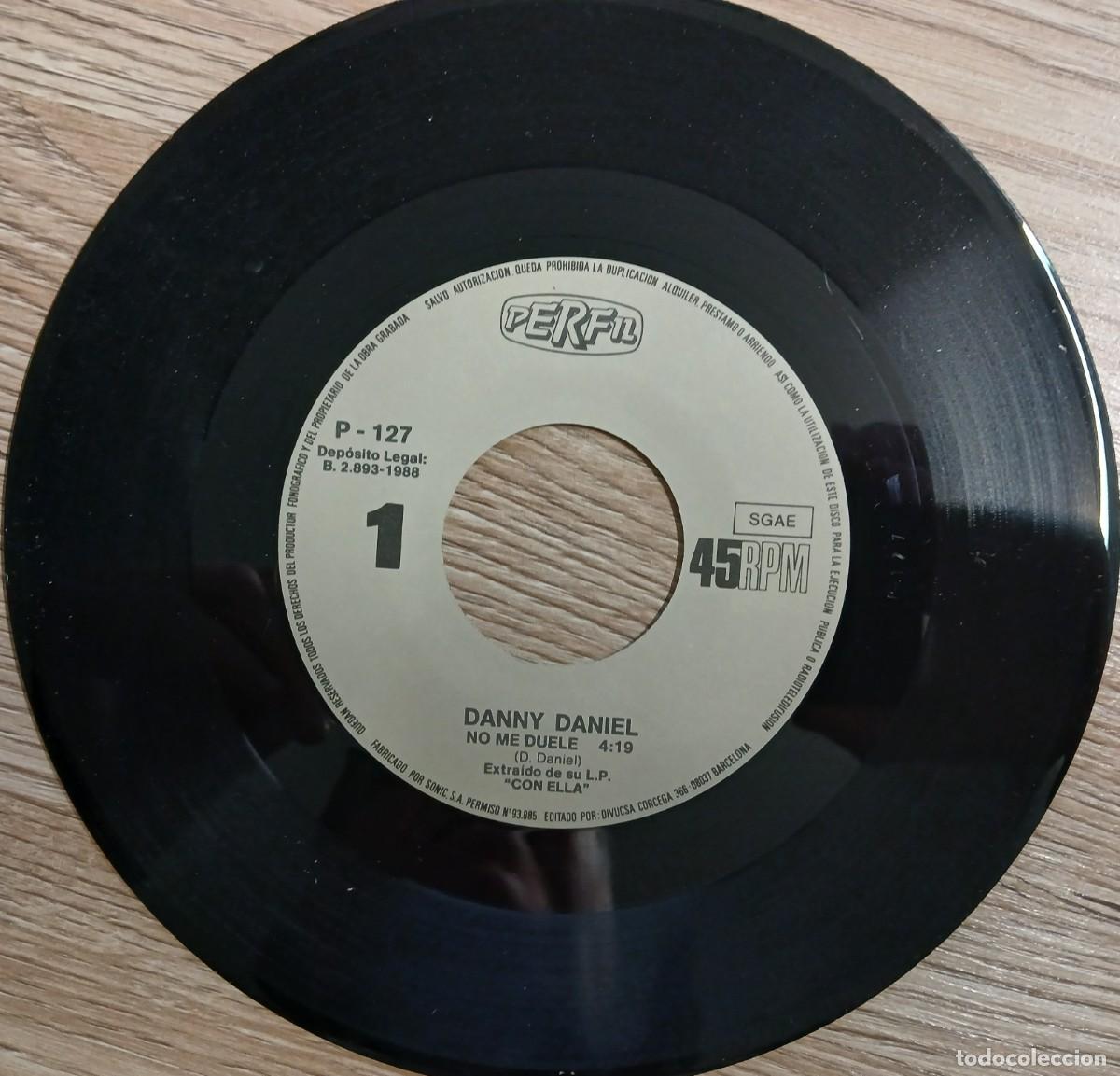 Discos de vinilo: DISCO VINILO SINGLE DANNY DANIEL - Foto 3
