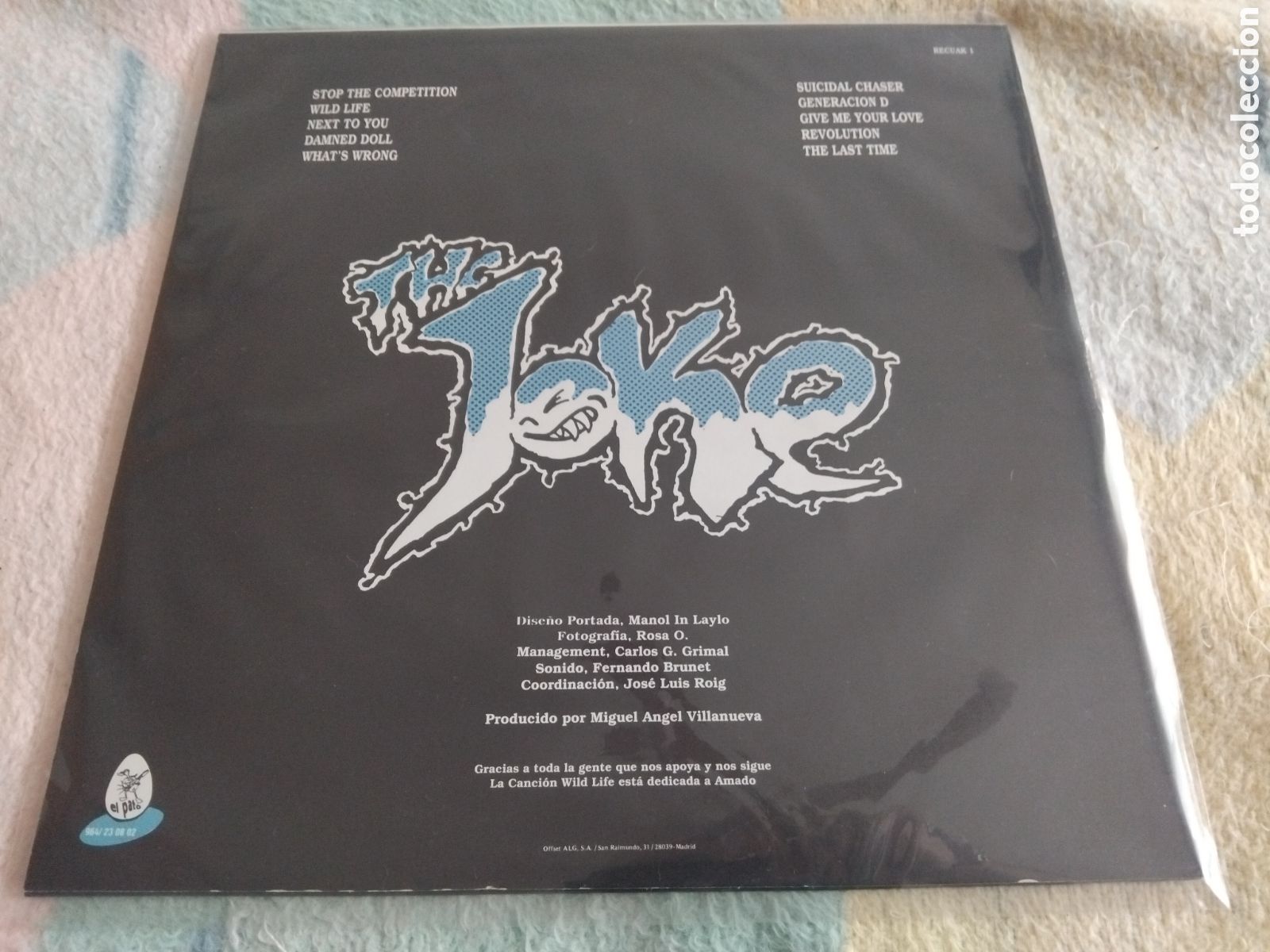 Discos de vinilo: THE JOKE ( SUICIDAL GENERATIONS) VINILO - Foto 2