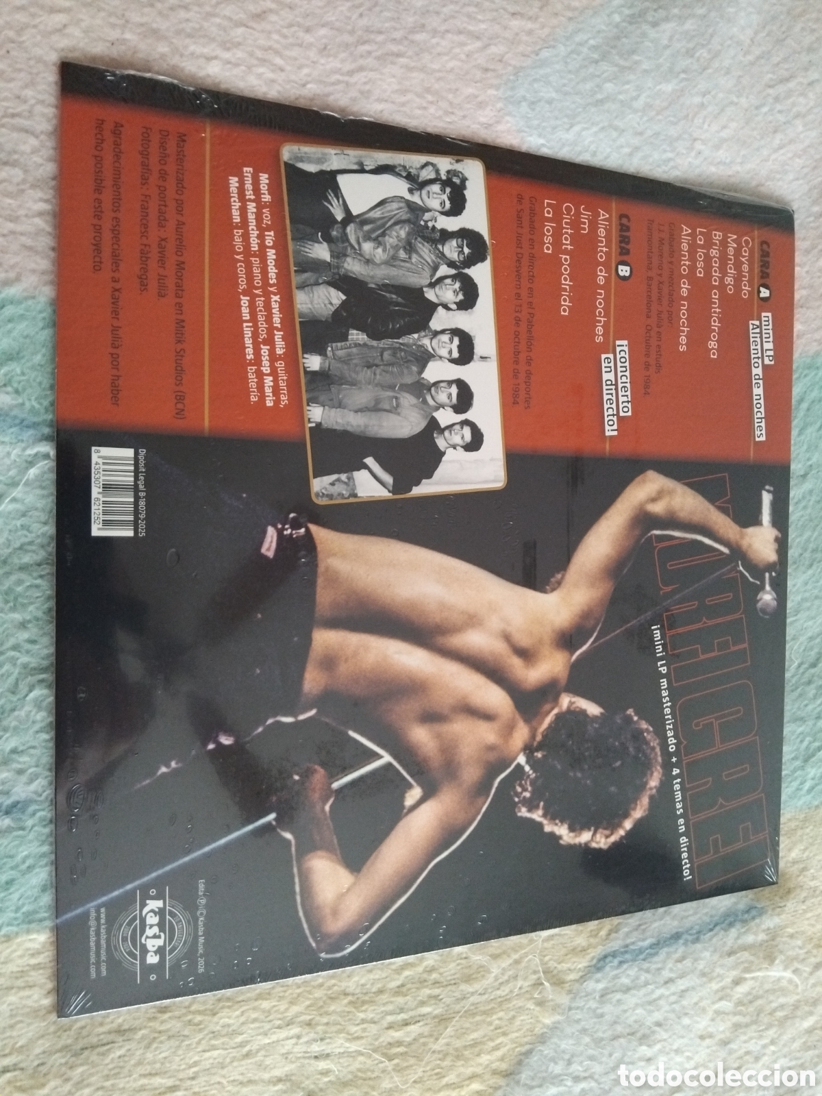 Discos de vinilo: MORFI GREI ( TIEMPO PERDIDO EN LA MEMORIA) - Foto 2