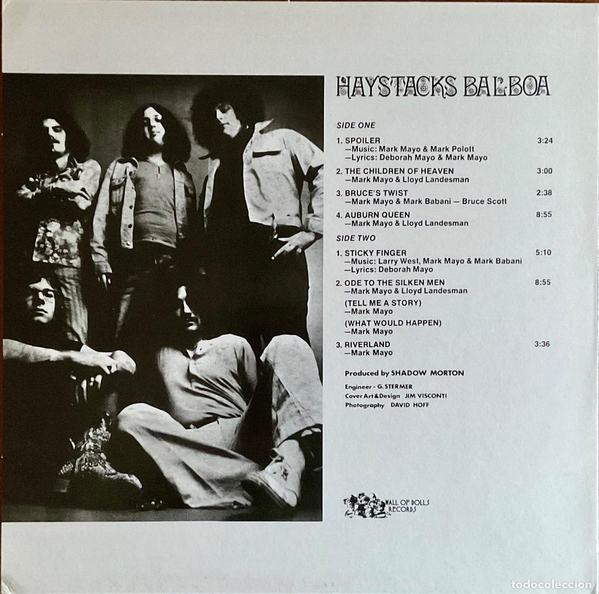 Discos de vinilo: HAYSTACKS BALBOA - HAYSTACKS BALBOA - Foto 2