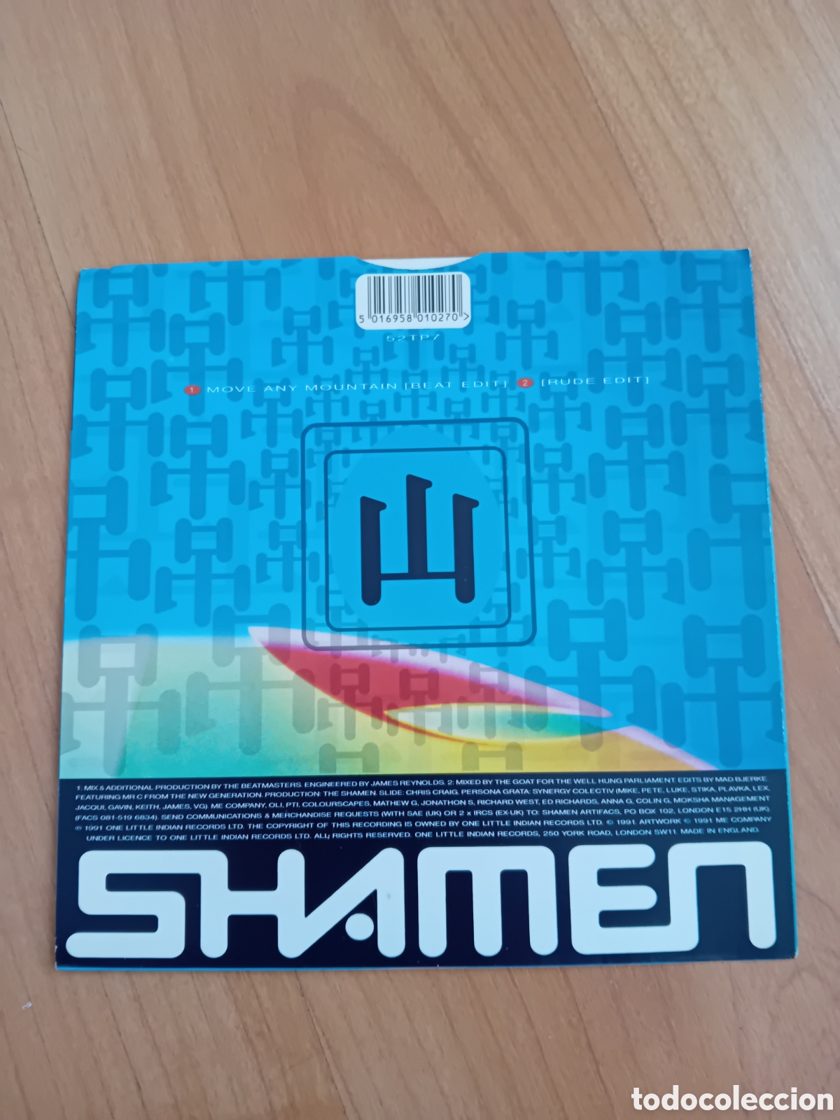 Discos de vinilo: SHAMEN. MOVE ANY MOUNTAIN - Foto 2