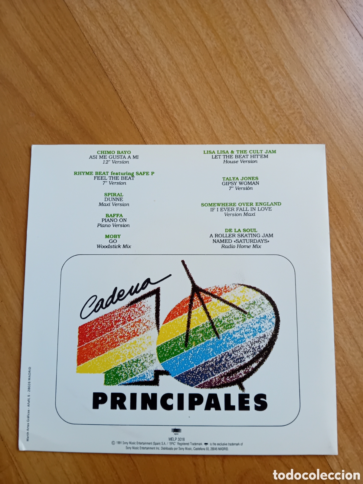 Discos de vinilo: OH DISCO. CADENA 40 PRINCIPALES - Foto 2
