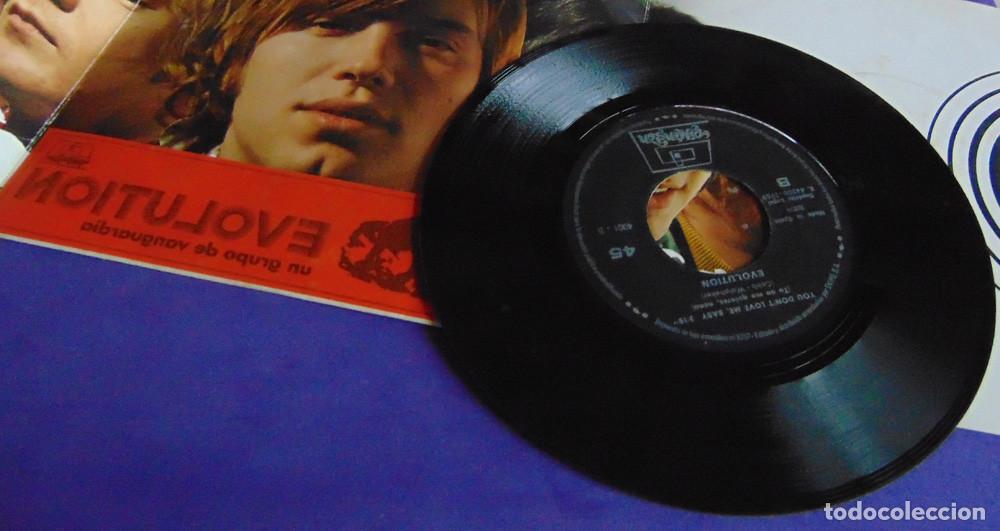 Discos de vinilo: EVOLUTION &ndash; Fresh Garbage / You Dont Love Me Baby - SINGLE 1969 - Foto 6