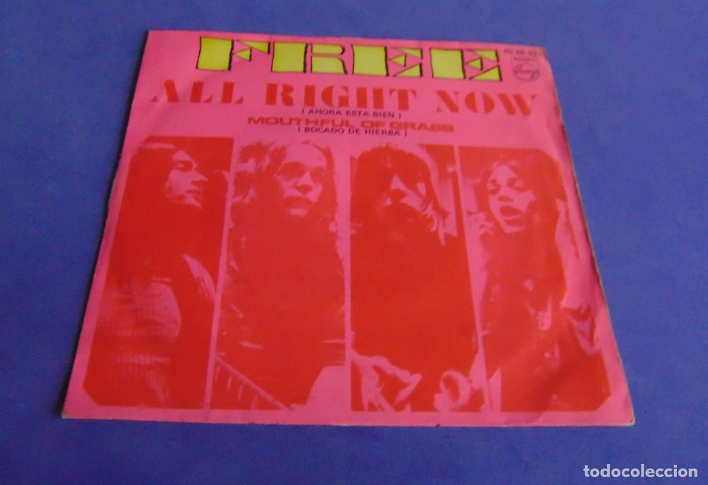 Discos de vinilo: FREE &ndash; All Right Now - SINGLE 1970 - Foto 1