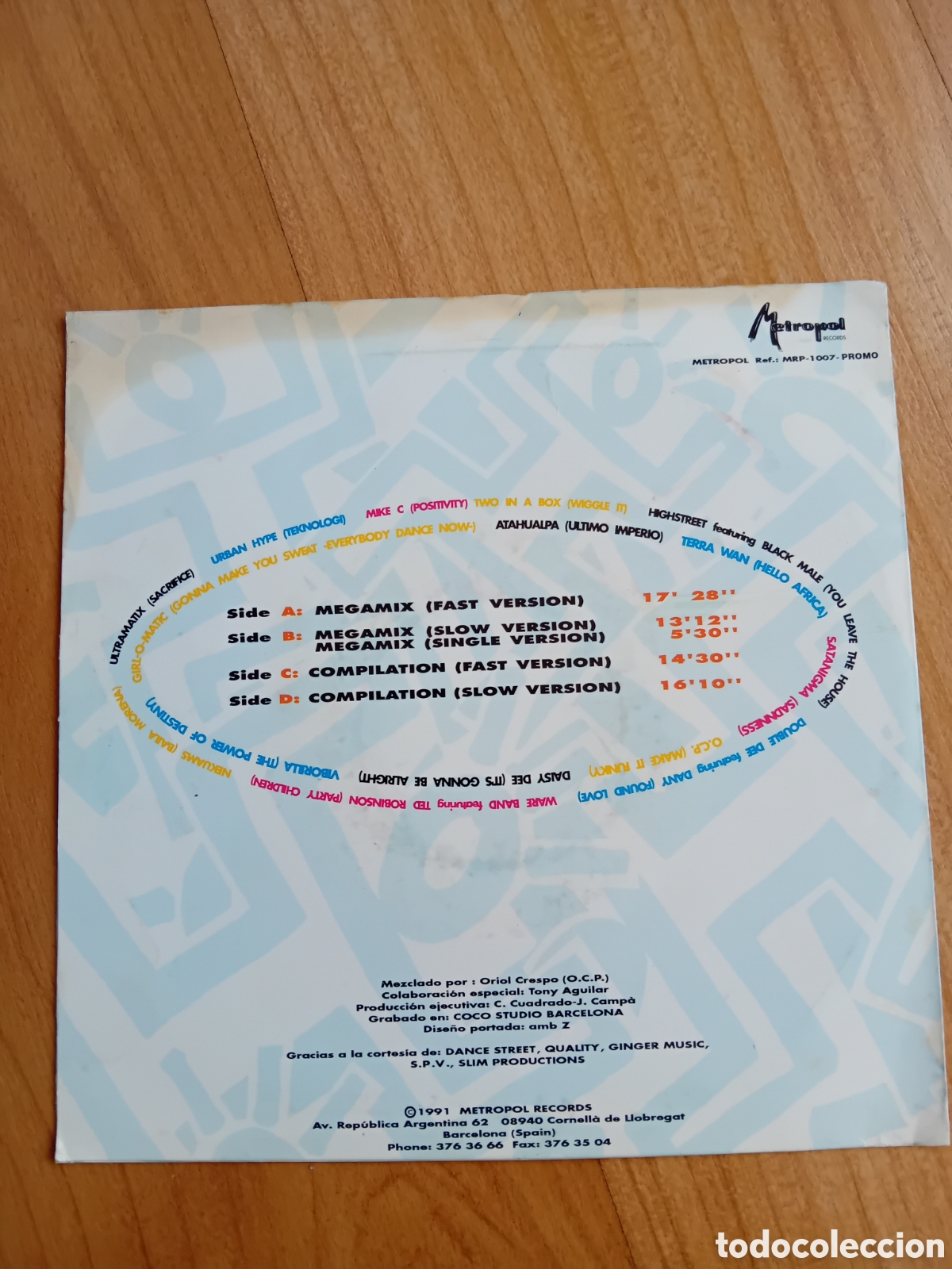 Discos de vinilo: CONNECTION MIX. MEGAMIX - Foto 2
