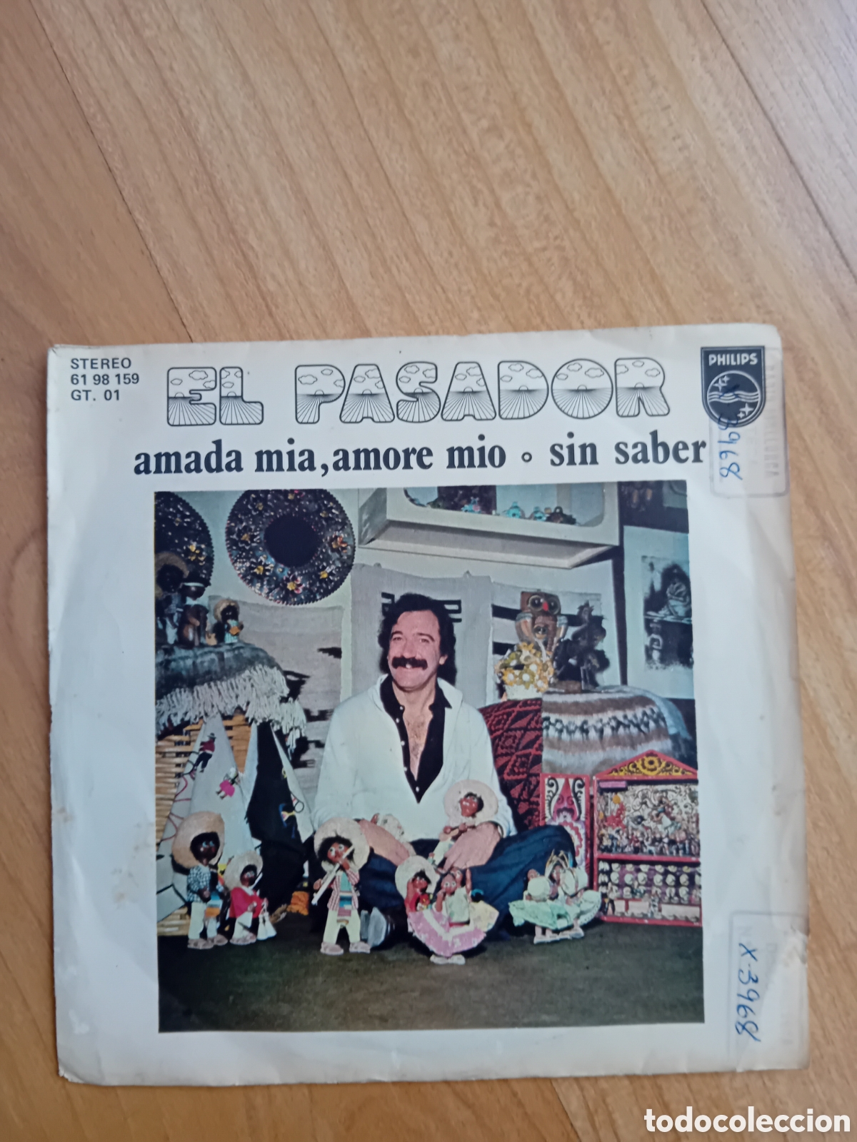 Discos de vinilo: EL PASADOR. AMADA MIA, AMORE MIO - Foto 1