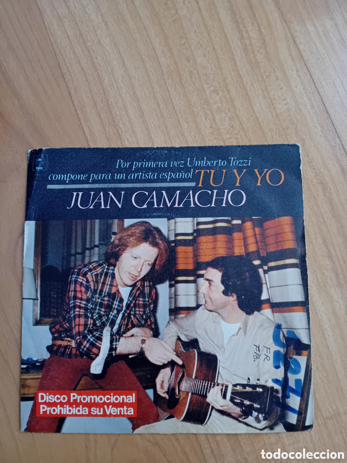 Discos de vinilo: JUAN CAMACHO. TU Y YO. UMBERTO TOZZI - Foto 1